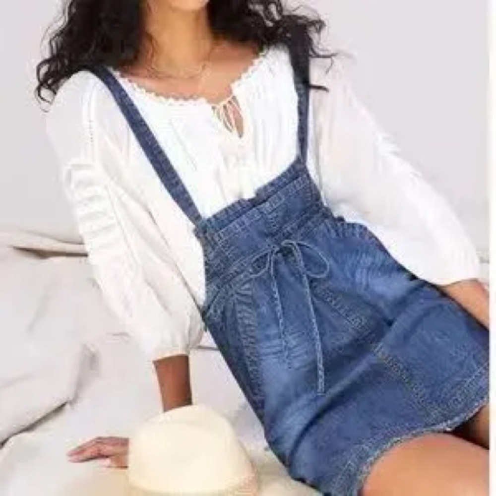 NWT Pilcro Denim Mini Skirt-all